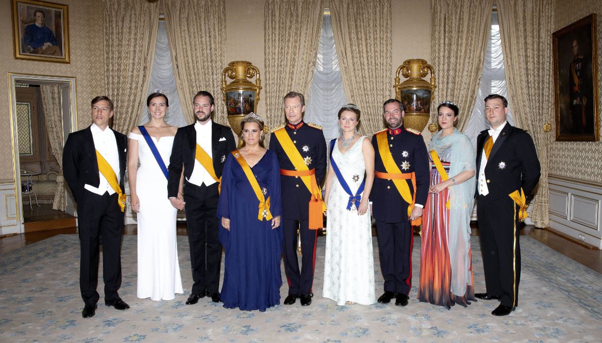 La Famiglia Granducale del Lussemburgo nel 2018