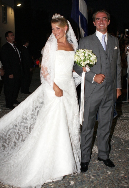 Il royal wedding del Principe Nikolaos di Grecia e Tatiana Blatnik