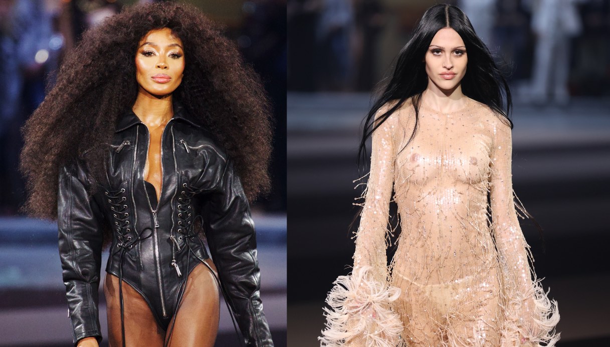 Naomi Campbell e Amelia Grey