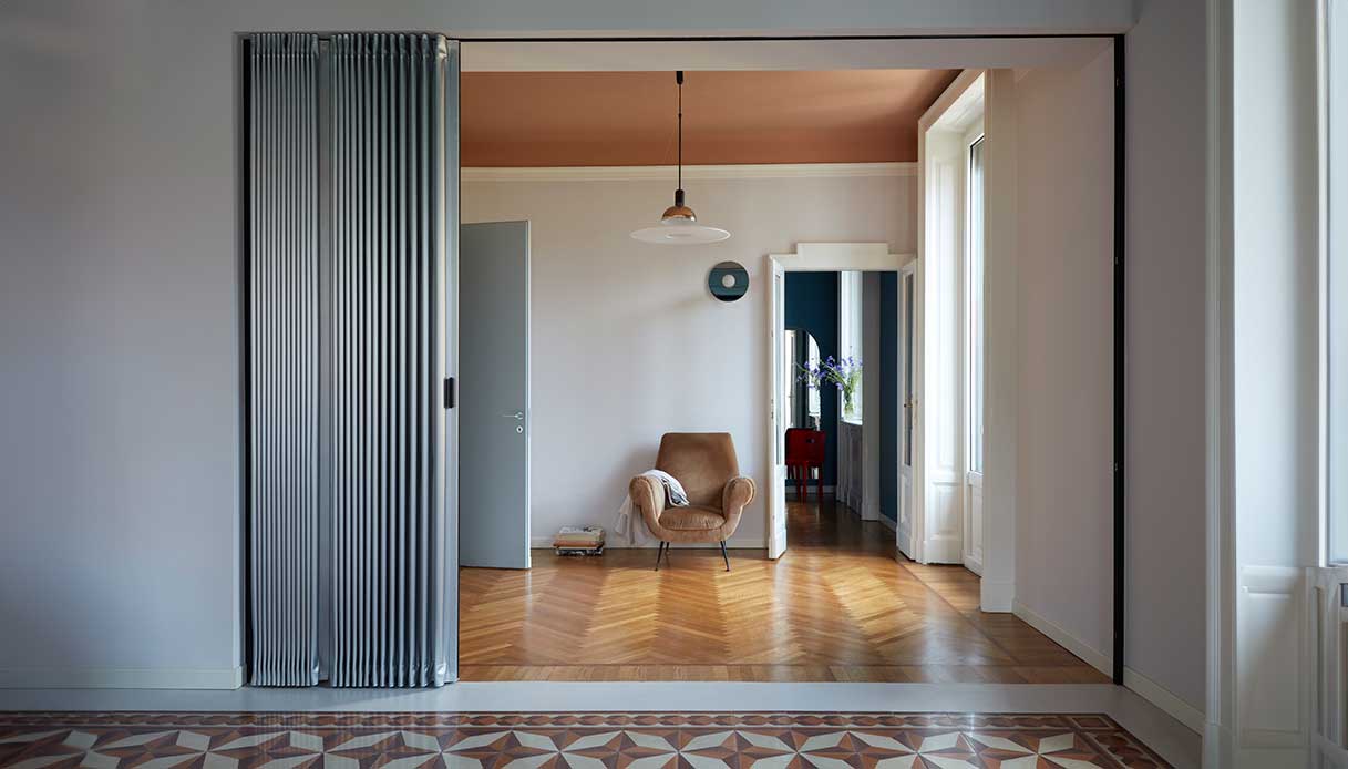 Pv apartement è un vero riflesso dello stile della vecchia Milano