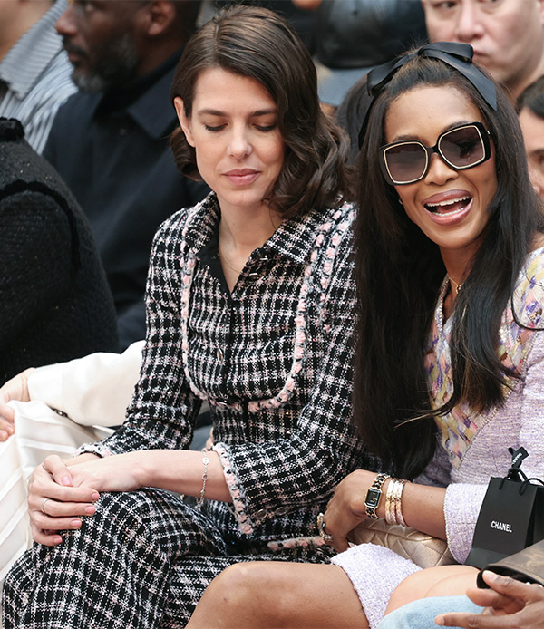 Charlotte Casiraghi Naomi Campbell