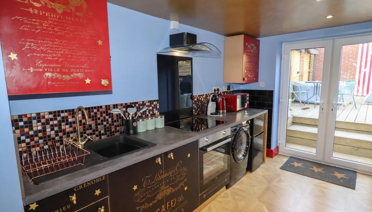 La cucina della Casa-Circo