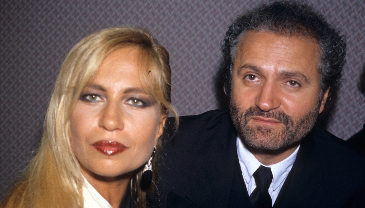 Donatella Versace e sua fratello Gianni