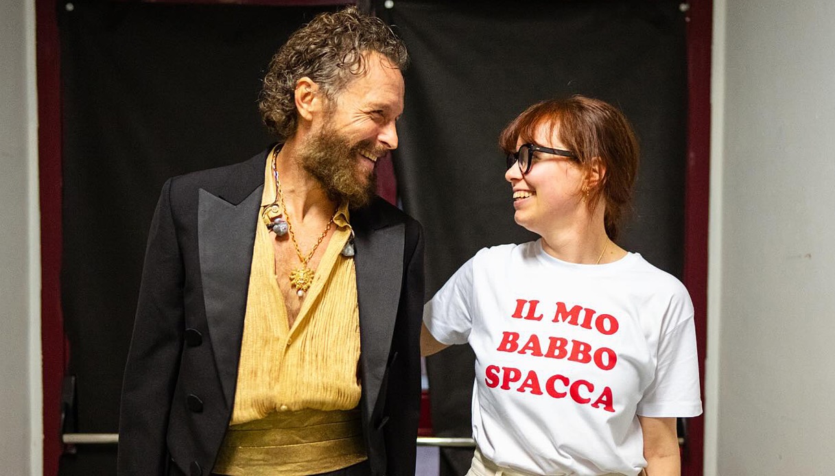Jovanotti e sua figlia Teresa