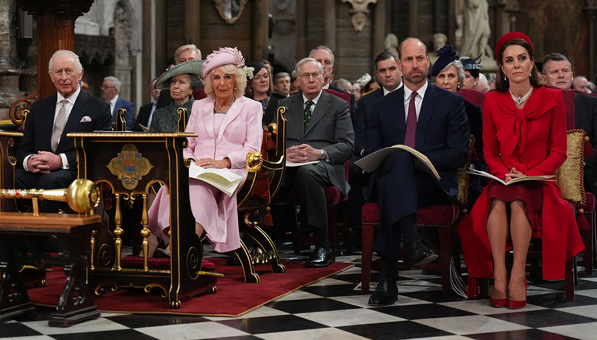 Kate Middleton William Carlo Camilla Commonwealth Day