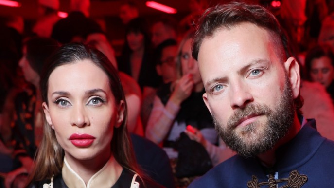 Paris Fashion Week 2025, Alessandro Borghi e Irene Forti: la coppia più elegante alla sfilata