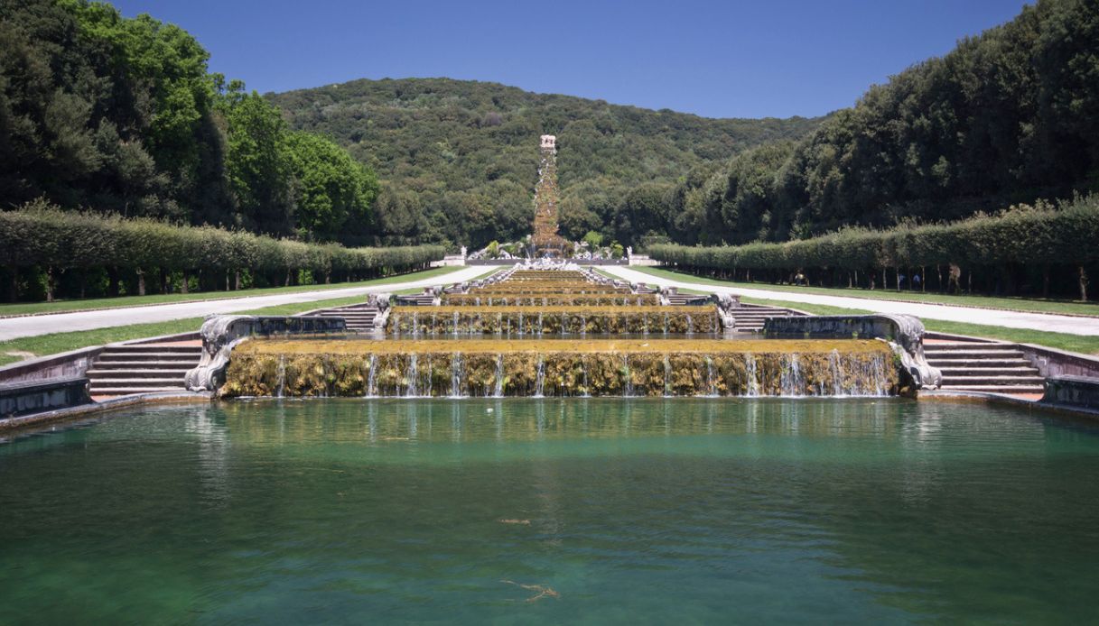 Il suggestivo Parco Reale della Reggia di Caserta 