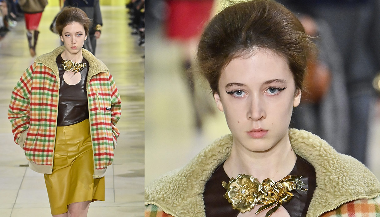 Sunday Rose Kidman Urban sfila per Miu Miu alla Paris Fashion Week di marzo 2025