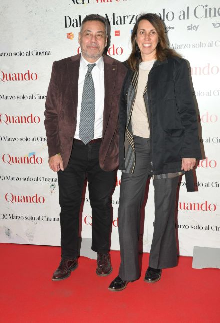 Andrea Vianello e la moglie