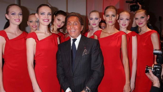 Valentino Garavani sfilata