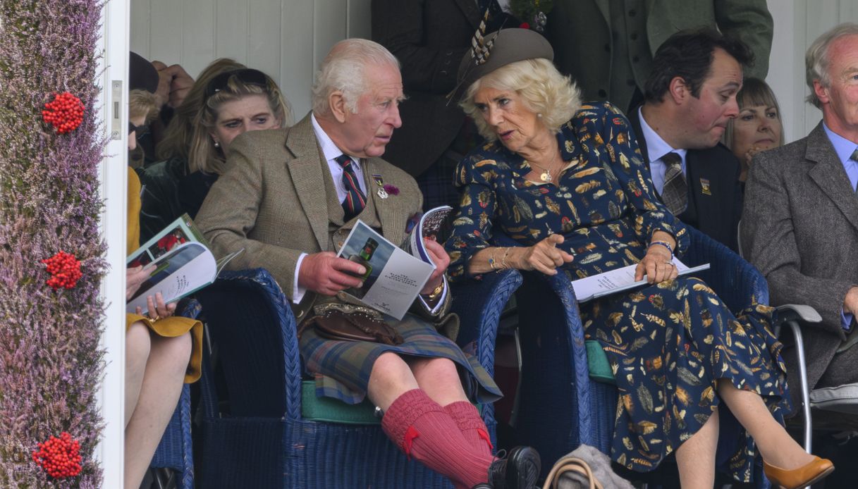 Re Carlo e la Regina Camilla in Scozia nel 2024