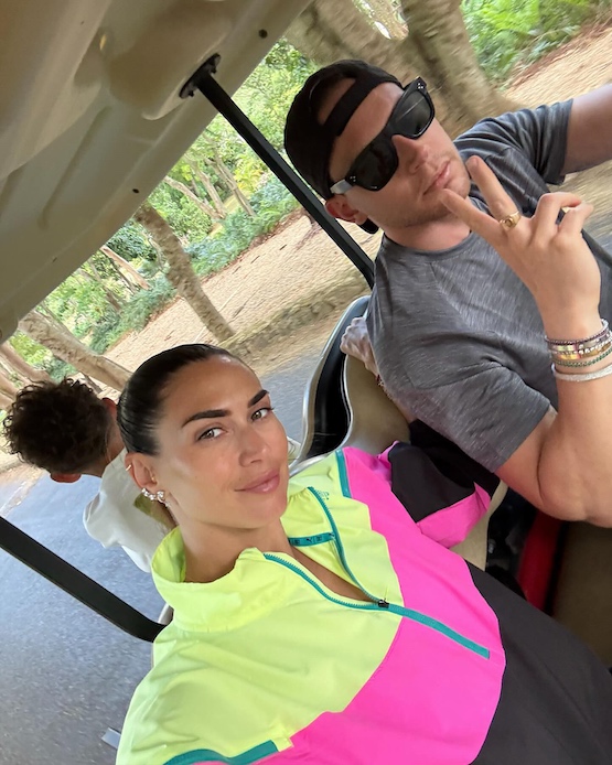 Melissa Satta e Carlo Beretta