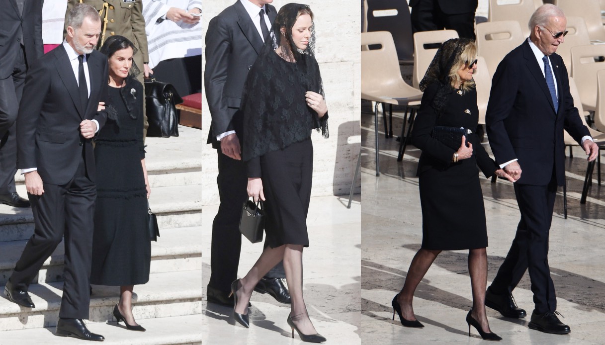Letizia di Spagna, re Felipe, Charlene di Monaco, Jill e Joe Biden