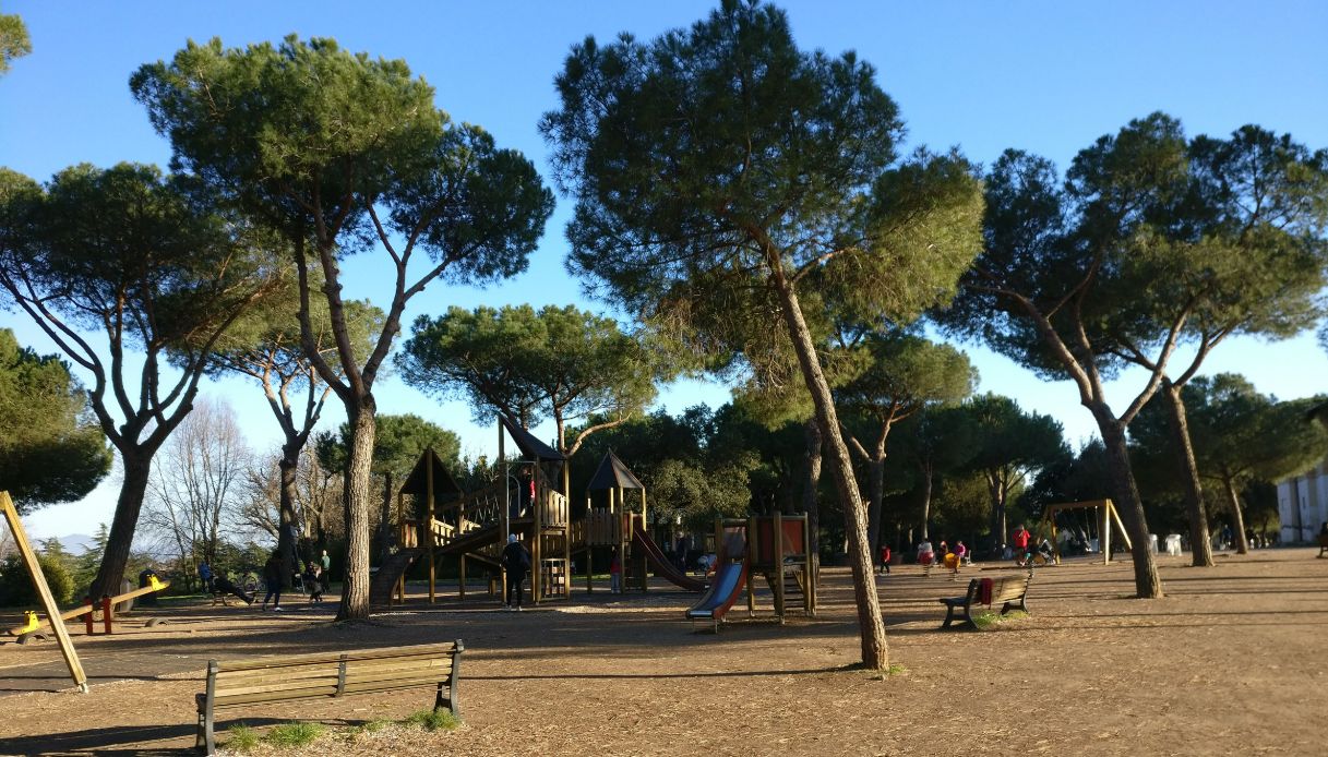 Il parco della Villa Pamphilj