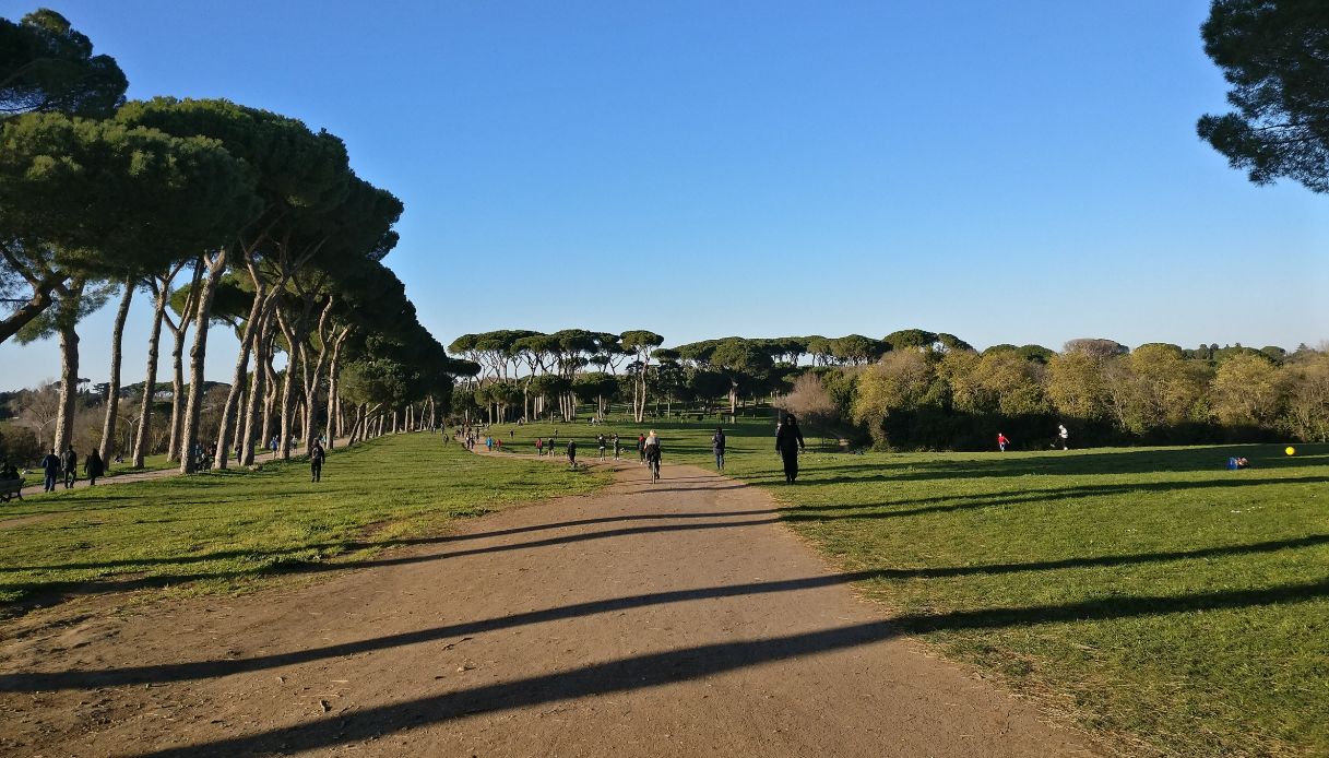 Il parco di Villa Pamphilj