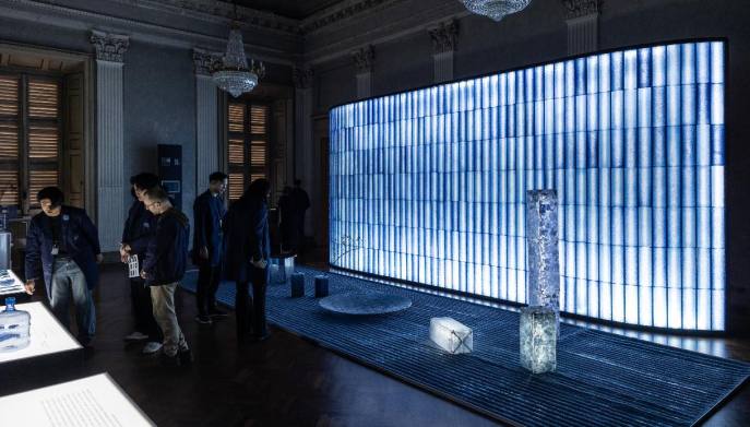 Parte dell'installazione Mondi Connessi