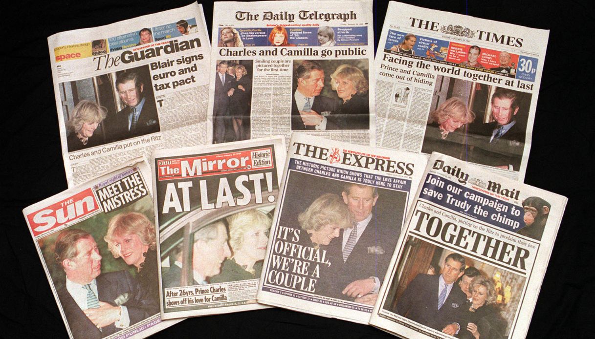 L'interesse dei media per Carlo e Camilla negli anni Novanta