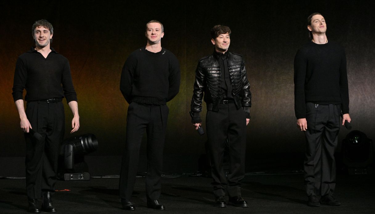 Il cast di "The Beatles: A Four-Film Cinematic Event" al CinemaCon 2025