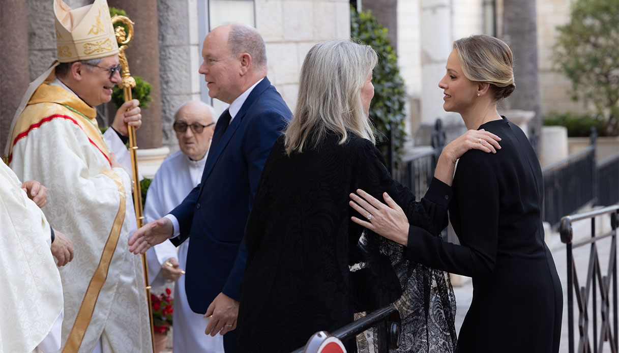Carolina di Monaco Charlene di Monaco Alberto di Monaco
