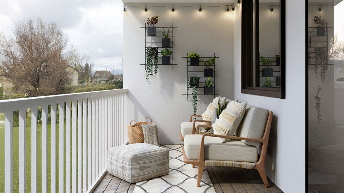Giardino in balcone, come trasformare uno spazio ridotto in un angolo verde di design