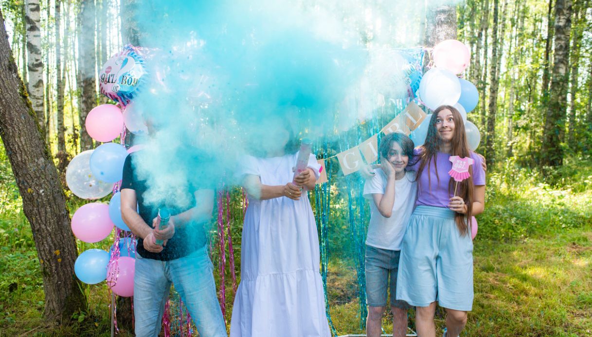 Gender reveal party