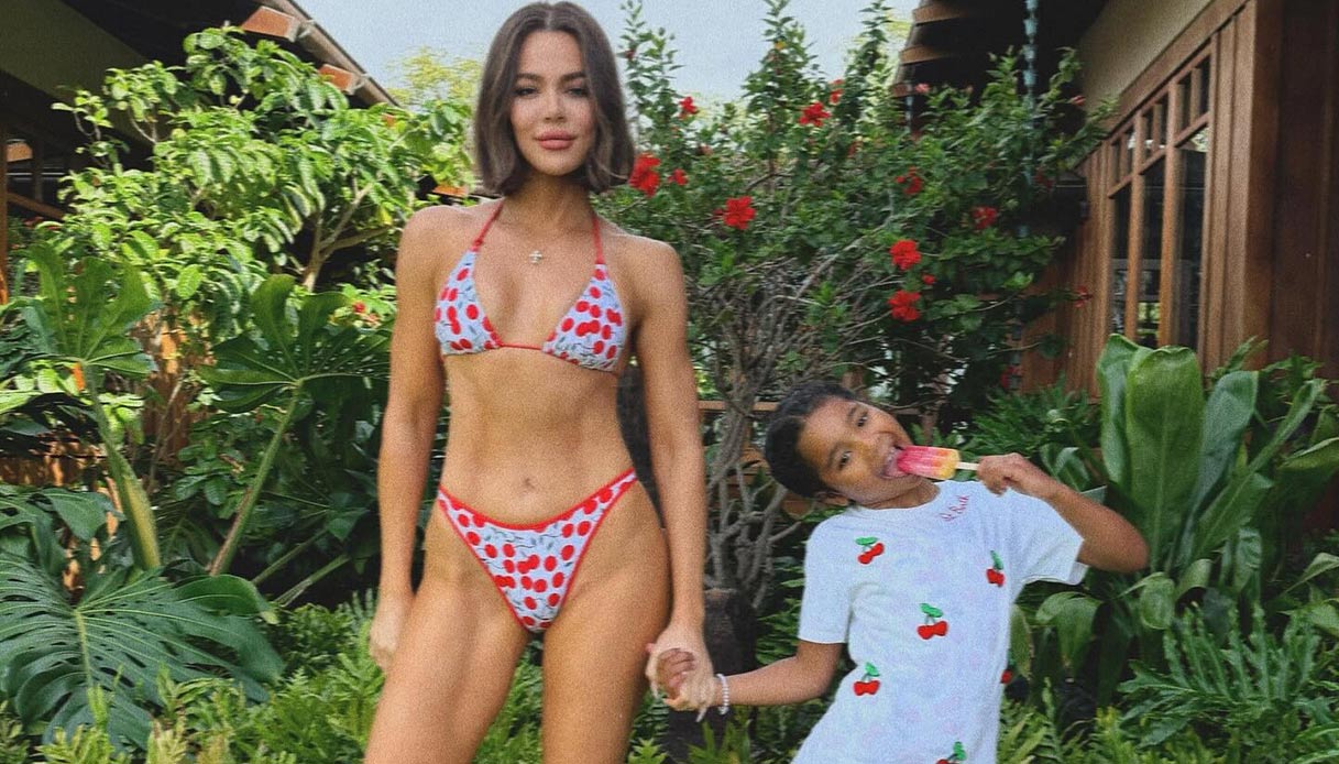 Khloé Kardashian e sua figlia True