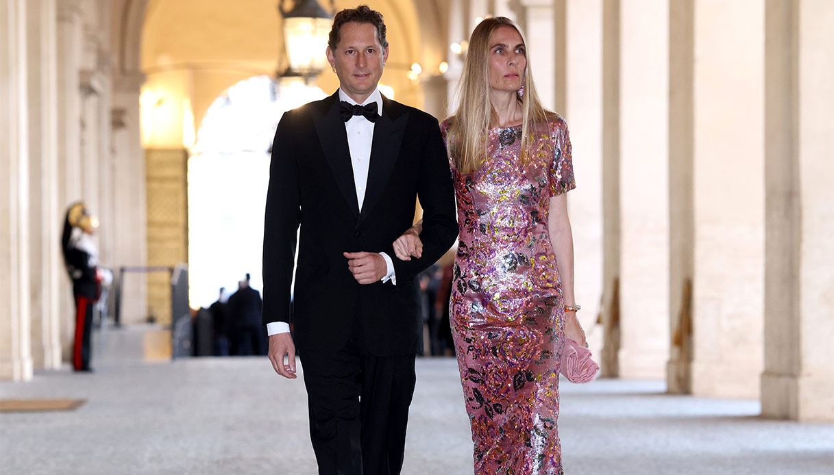 John Elkann Lavinia Borromeo