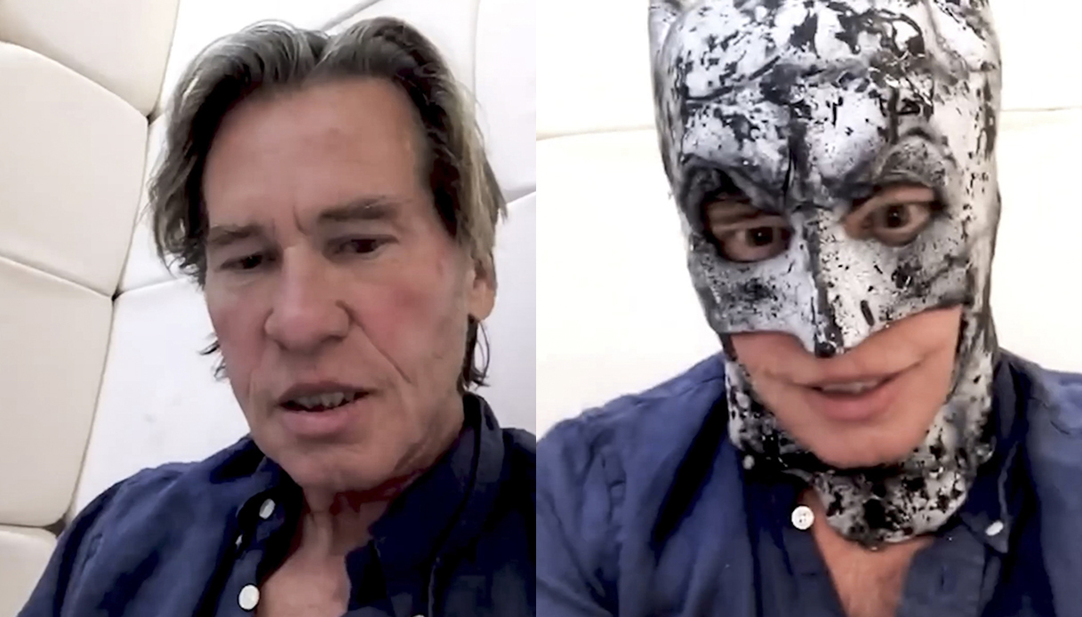 Val Kilmer indossa la maschera di Batman nel suo ultimo post su Instagram