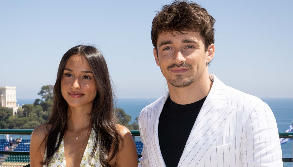 Alexandra Saint Mleux e Charles Leclerc