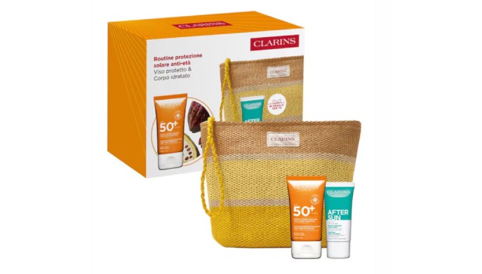 Clarins set per il sole