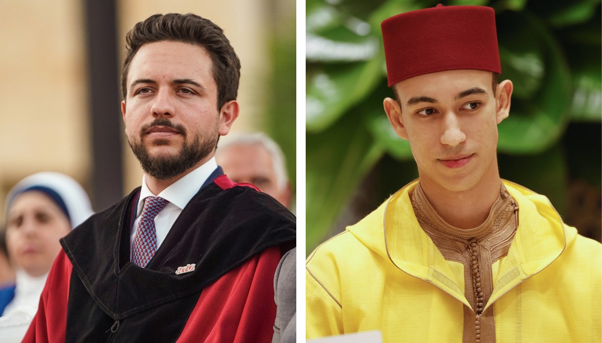 Hussein di Giordania Moulay Hassan del Marocco
