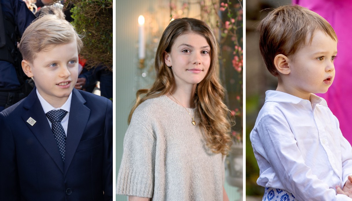 Jacques di Monaco, Estelle di Svezia e Charles del Lussemburgo