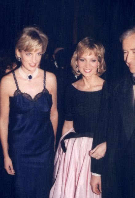 Diana con Helene Mercier Arnault al Met Gala 1996