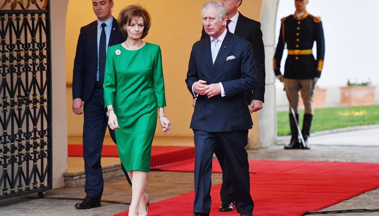 Margareta di Romania con l'allora Principe del Galles Carlo