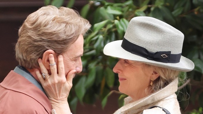 Meryl Streep, bacio appassionato con Martin Short a New York (ma non è come sembra)