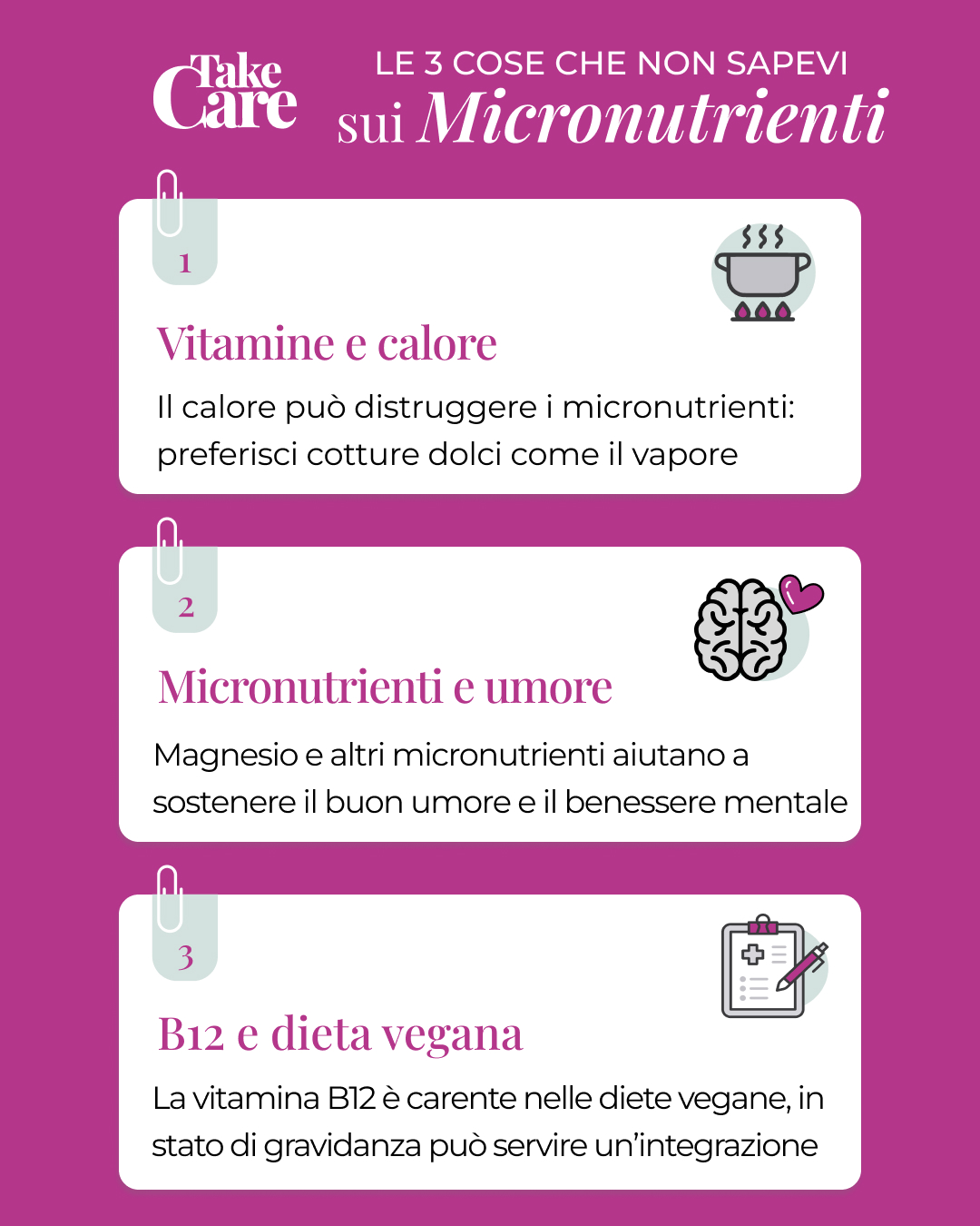 Infografica sui micronutrienti