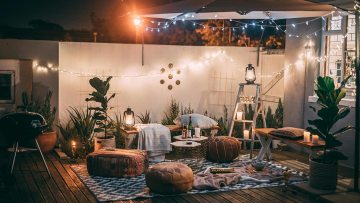 Illuminare il terrazzo, idee e consigli per creare l’atmosfera perfetta all’aperto