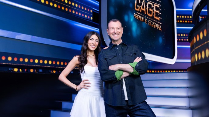 The Cage – Prendi e Scappa, come funziona il programma con Amadeus e Giulia Salermi