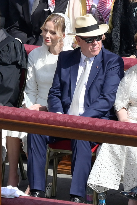Charlene di Monaco Alberto di Monaco