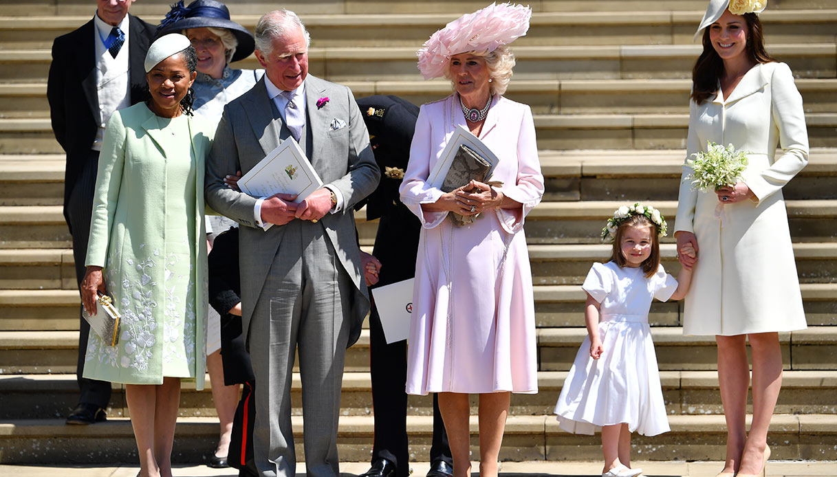 Doria Ragland Carlo Camilla Charlotte Kate Middleton