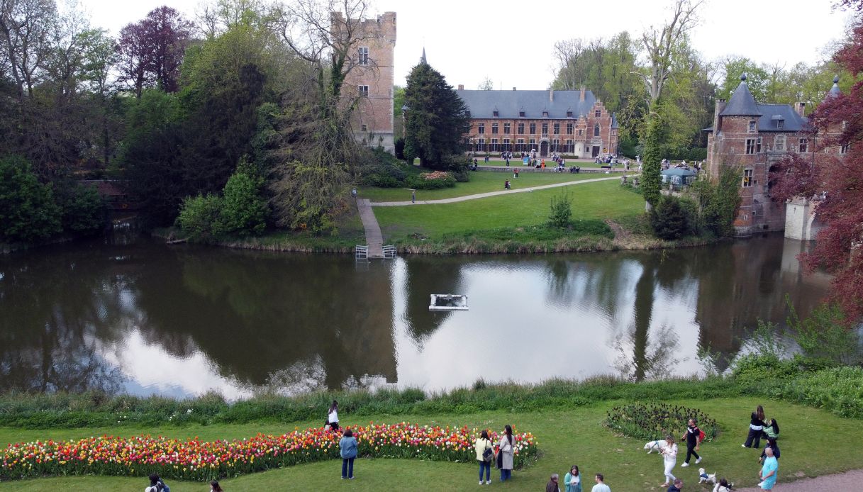La vista sul Castello Grand Bigard