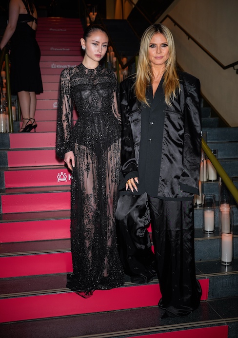 Heidi Klum e la figlia Leni