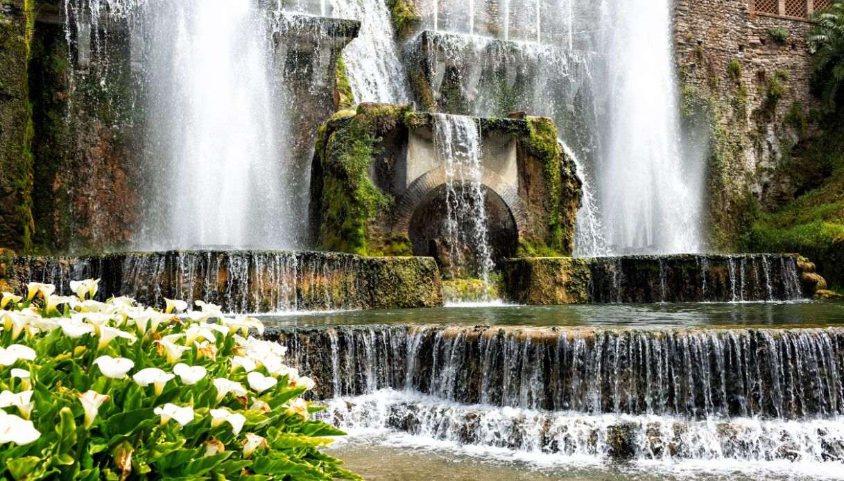 Le fontane di Villa d'Este a Tivoli