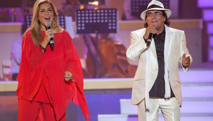 Al Bano e Romina Power cantano insieme a Mosca, ad ottobre 2013