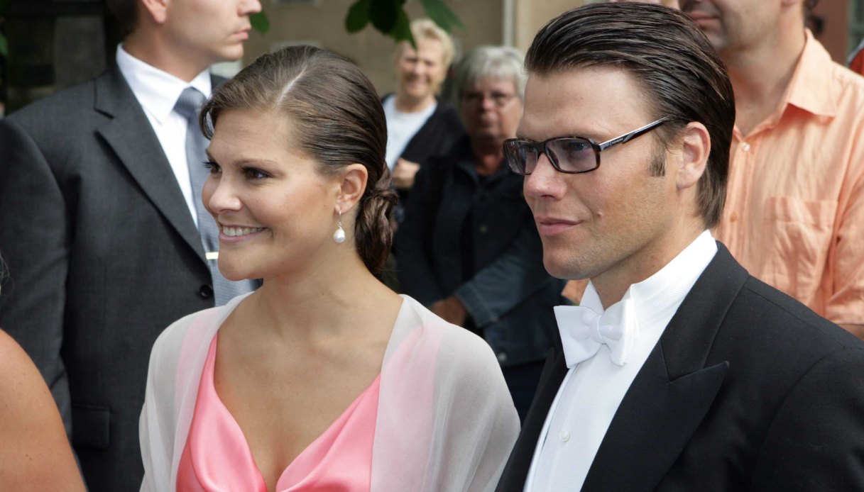 Vittoria di Svezia e Daniel Westling nel 2005
