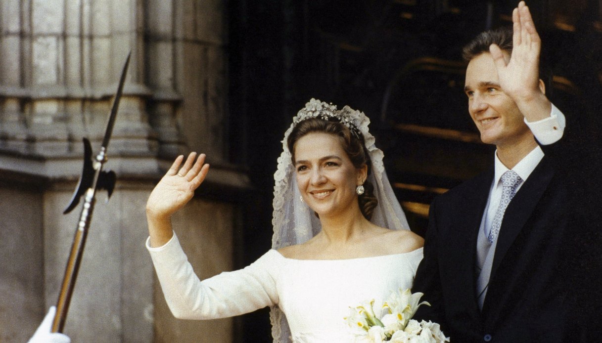 Il matrimonio dell'Infanta Cristina e Iñaki Urdangarin nel 1997