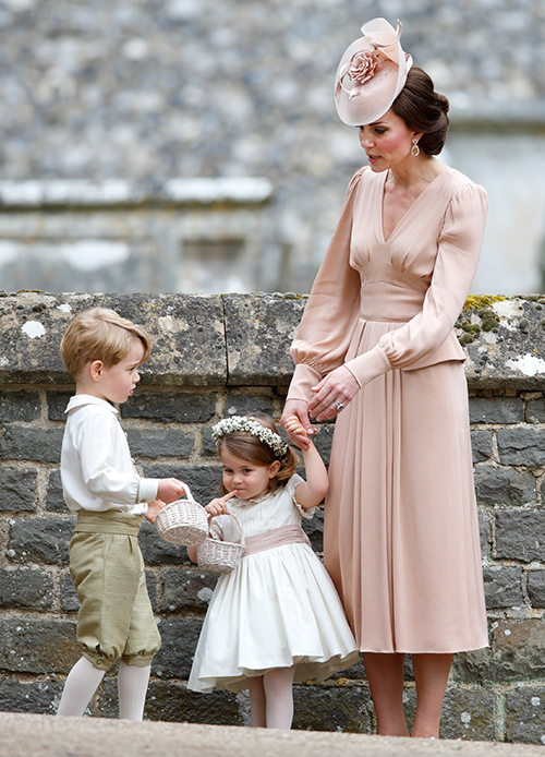 Kate Middleton George Charlotte 2017