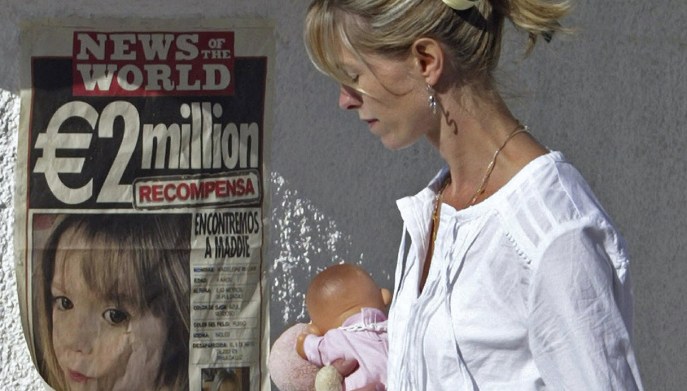 Kate McCann, mamma di Madeleine, 11 giorni dopo la sua scomparsa, nel 2007