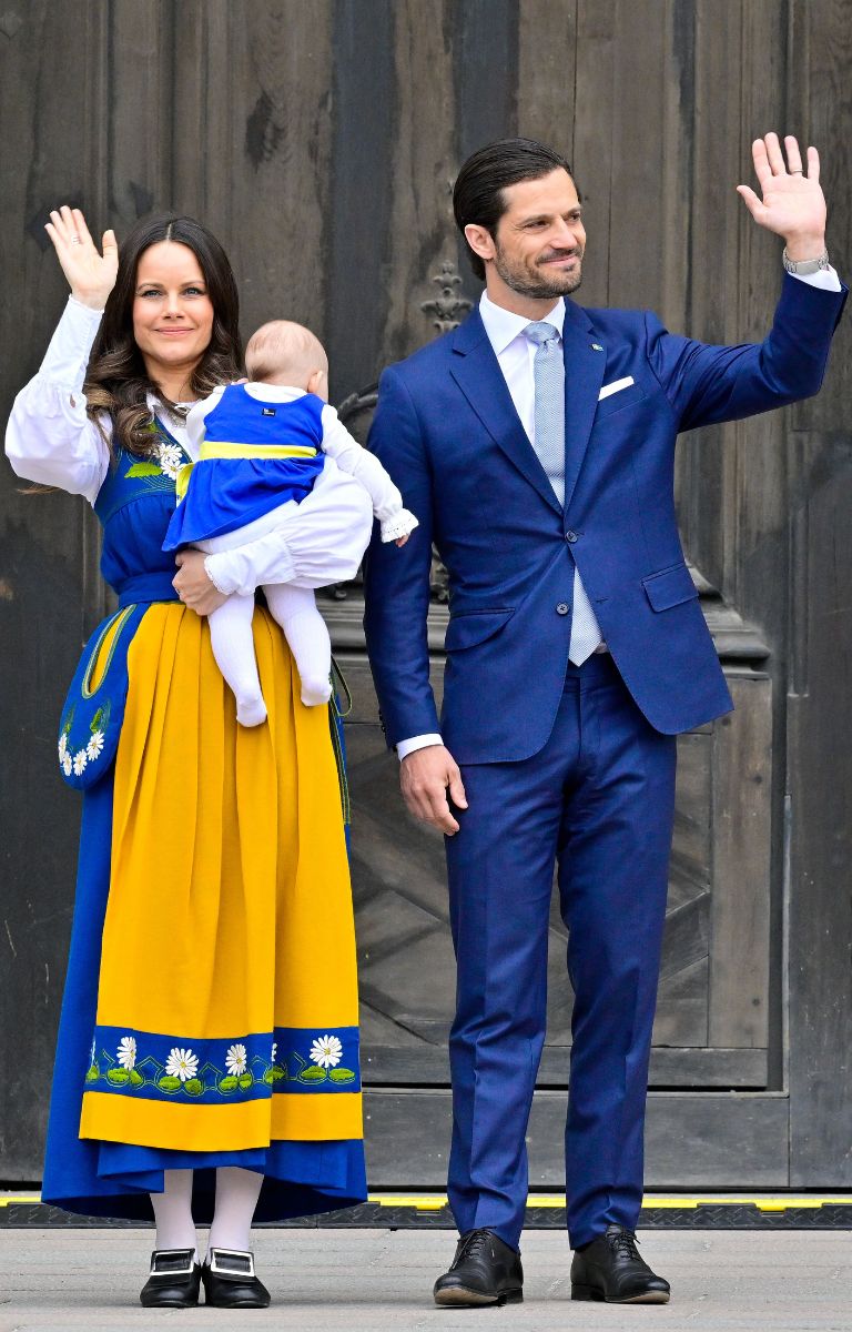 Sofia, Ines e Carlo Filippo di Svezia