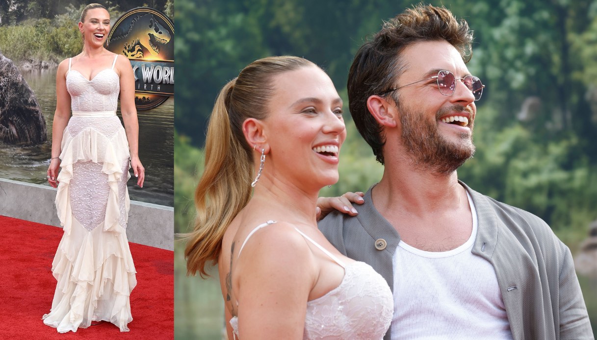 Scarlett Johansson e Jonathan Bailey